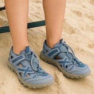 Merrell Blue WaterPro Skip Sport Sandal (Toddler/Little Kid/Big Kid)